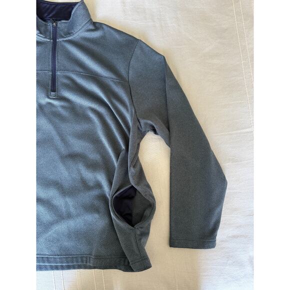 Callaway Men's Blue Quarter Zip Sweater with Pockets Size XL - Picture 6 of 7